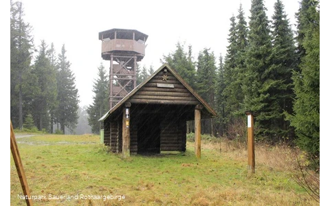 Schutzhütte am Ziegenhellen-Turm