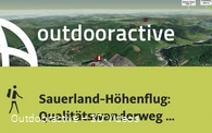Fernwanderweg in Siegerland-Wittgenstein: Sauerland-Höhenflug:  ...